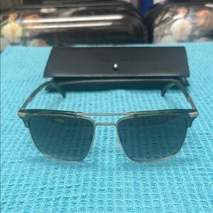 rag & bone Green and Silver 55mm Sunglasses